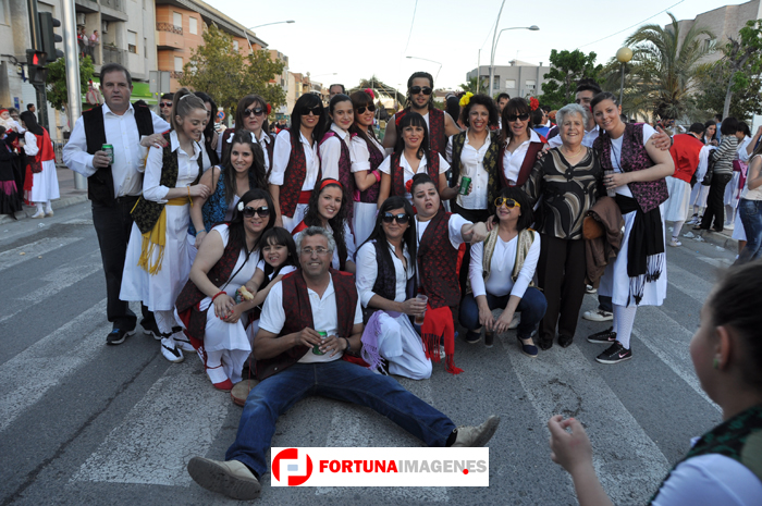 Desfile de Carrozas - Romería de San Isidro 2013 en Fortuna